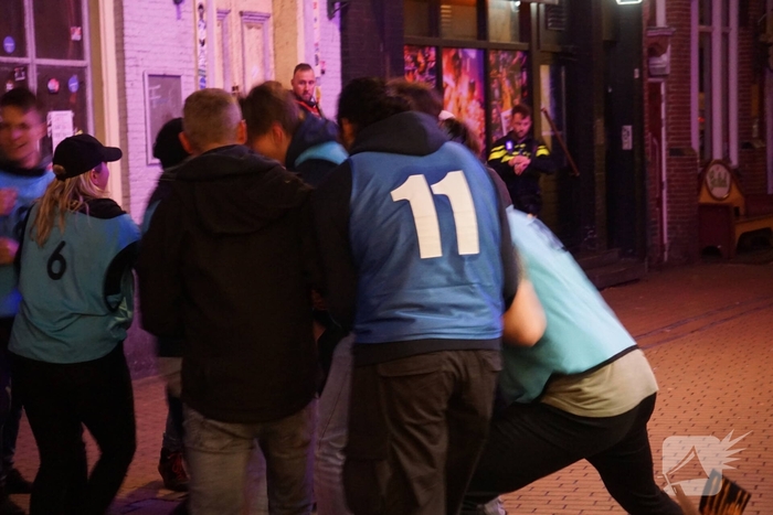 Binnenstad toneel van grote politie oefening