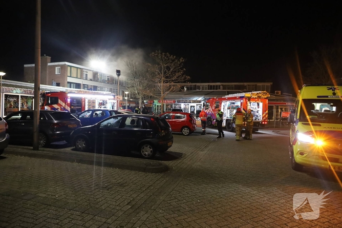 Grote brand leidt tot ontruiming