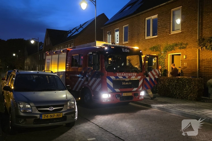 Woningbrand snel geblust door bewoners