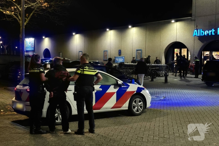 Aanhouding na verzet en diefstal