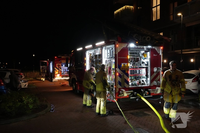 Brand bij appartement snel onder controle