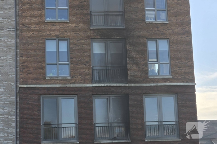 Brand bij appartement snel onder controle
