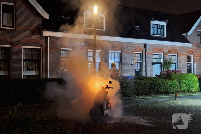 Onderzoek naar scooterbrand gestart