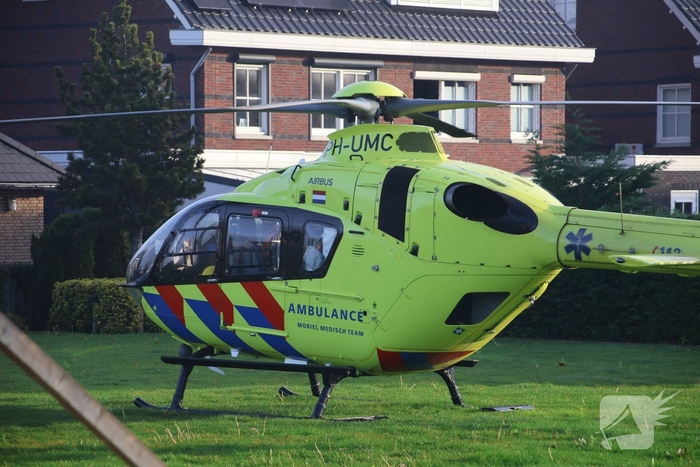 Zwaargewonde bij incident op rotonde