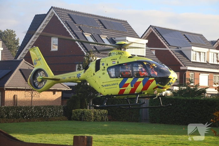 Zwaargewonde bij incident op rotonde