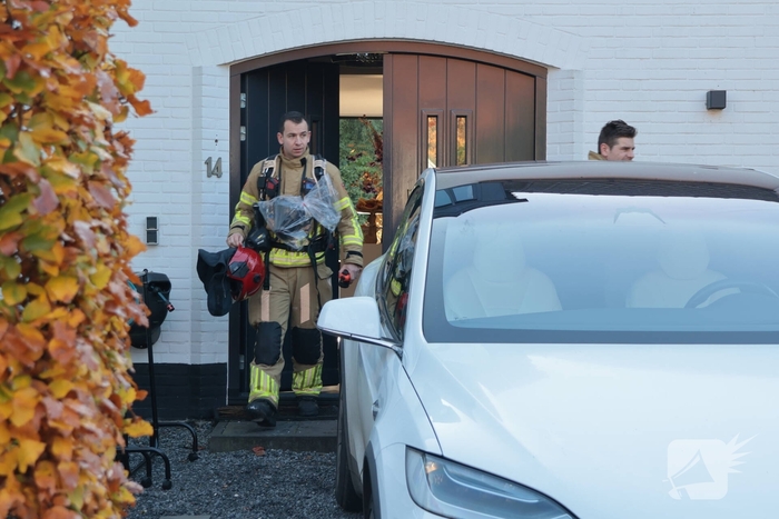 Brand in woning snel onder controle