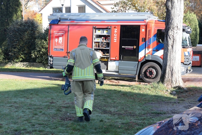 Brand in woning snel onder controle