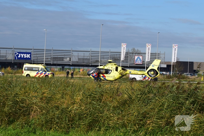 Spoedinzet traumahelikopter na incident