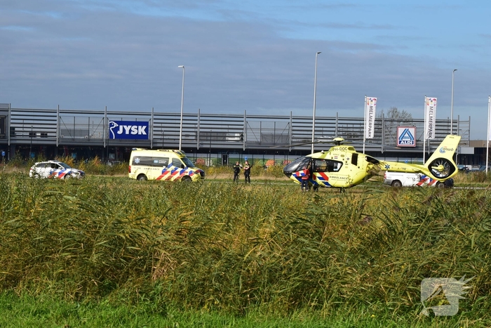 Spoedinzet traumahelikopter na incident