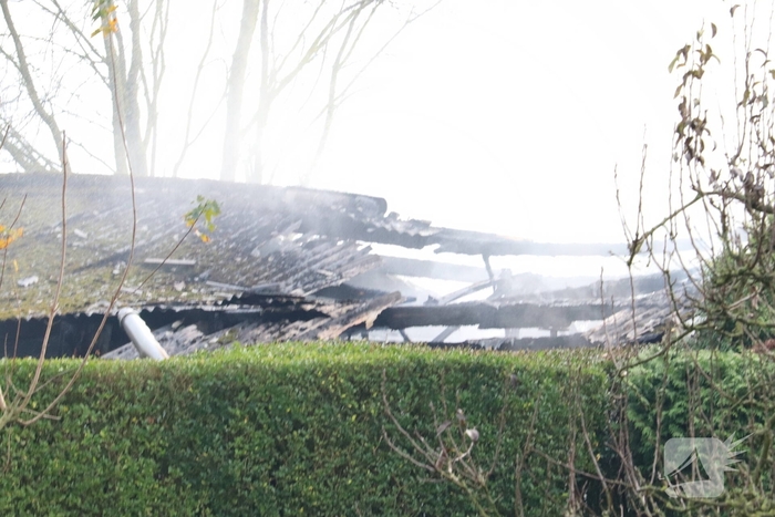 Asbest vrij na brand bijgebouw
