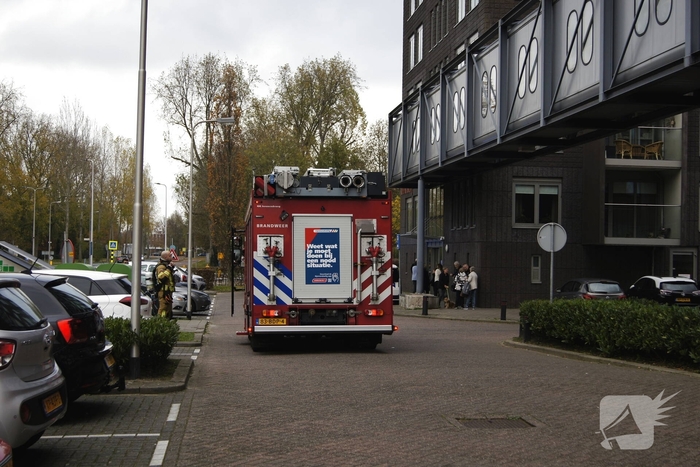 Brandweer ingezet na brandmelding