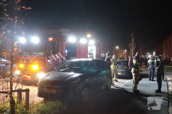 woningbrand door vlam in pan