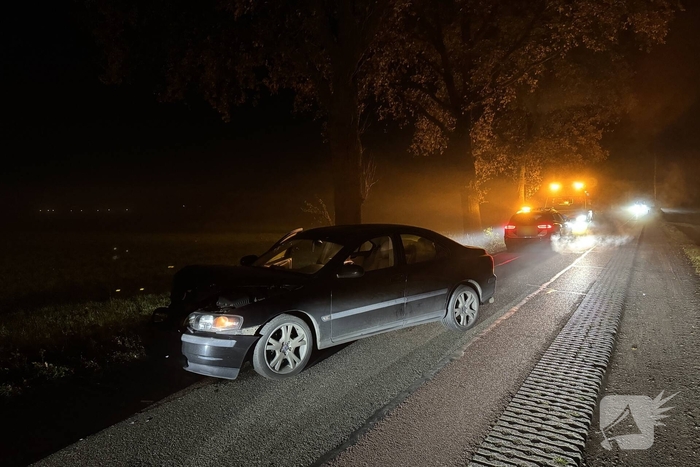 Meerdere gewonden na botsing door mist