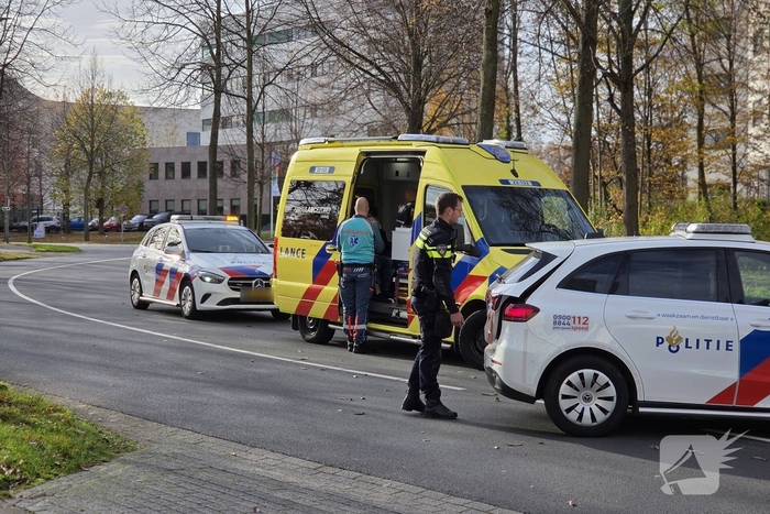 Scooterrijder gecontroleerd na ongeval