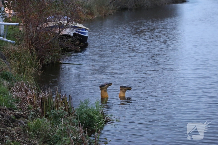 Hulpdiensten ingezet voor 'verdrinkend' schoeisel
