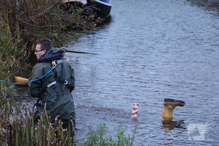 Hulpdiensten ingezet voor 'verdrinkend' schoeisel