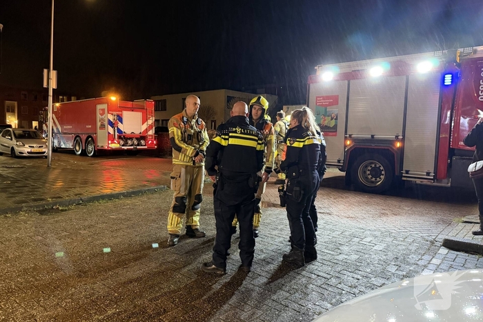 Appartementencomplex ontruimd door brand in meterkast