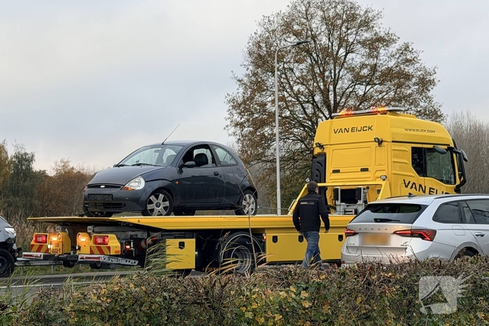 Ongeval leidt tot kopstaartaanrijding zonder gewonden