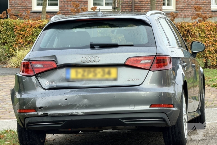 Auto in ongeval betrokken tijdens inhalen