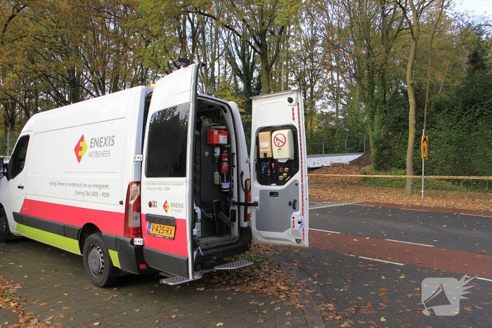 Gaslek veroorzaakt verkeerschaos tijdens werkzaamheden
