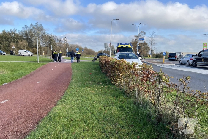 Fietsers komen in botsing