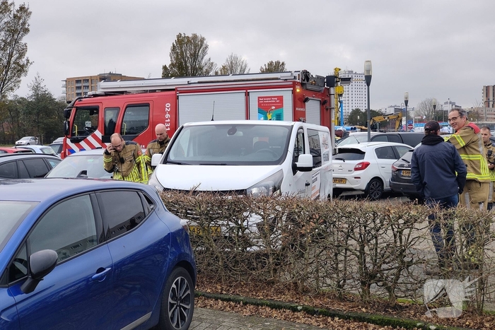 Mysterie rond brandmelding bestelbus
