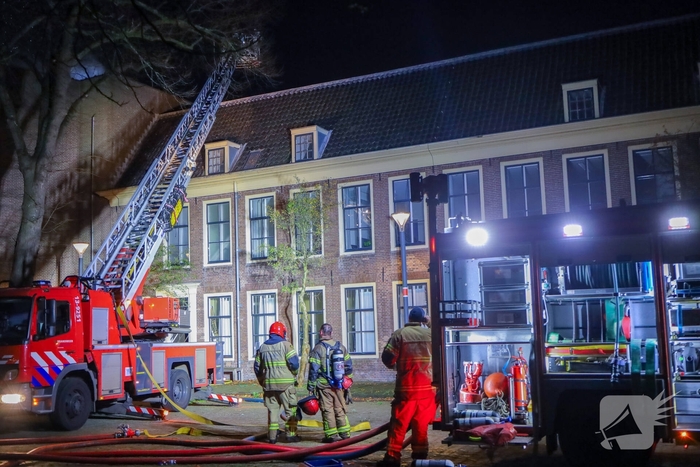 Grote brand vereist massale inzet brandweer