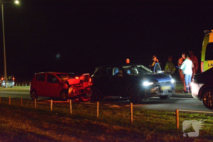 Drie auto's betrokken bij botsing