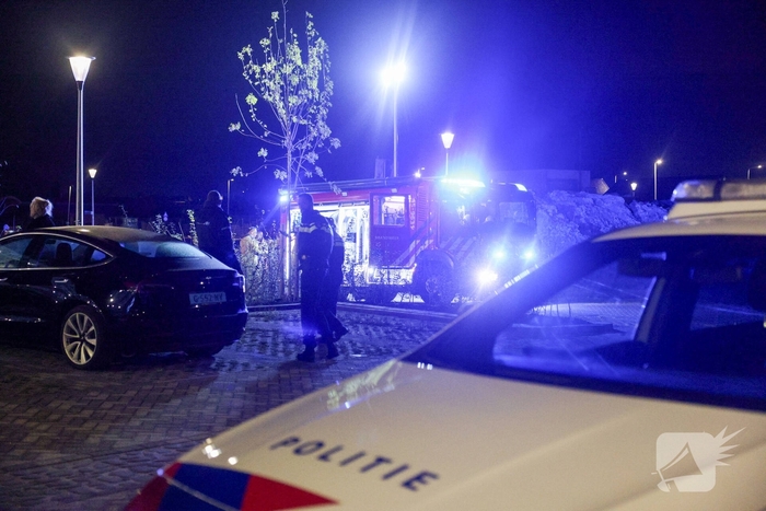 Auto volledig verwoest door brand