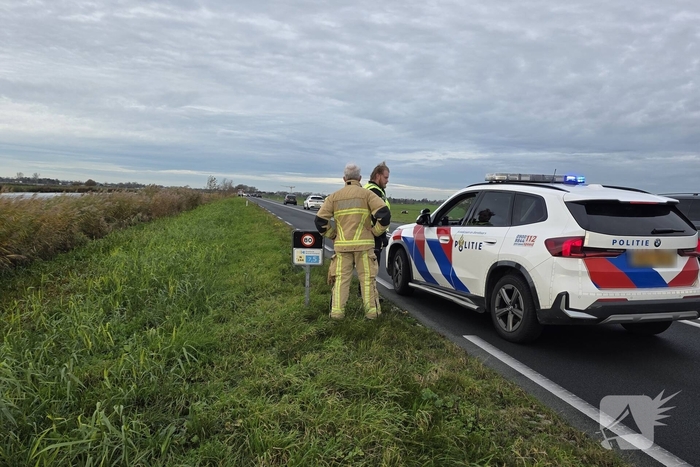 Grote zoekactie na melding te water