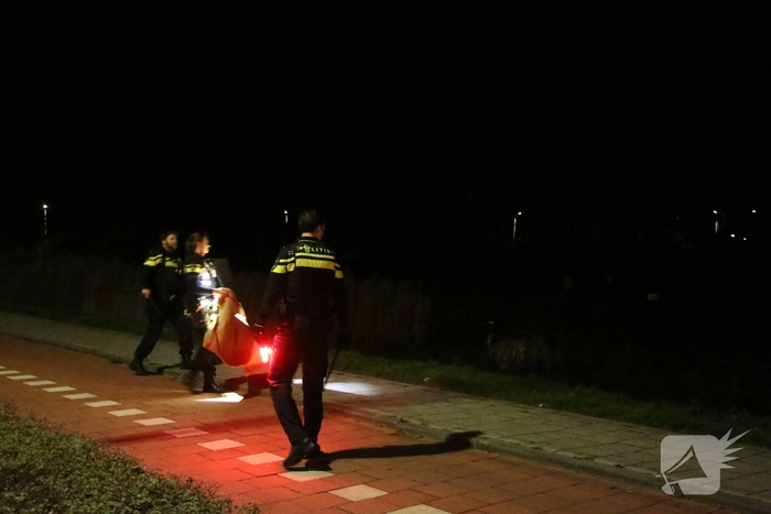 Ontsnapte emoe houdt politie bezig