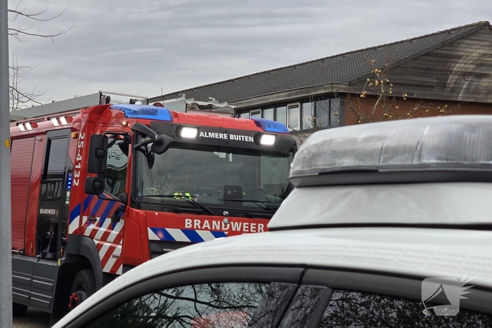 Woningbrand leidt tot grote inzet