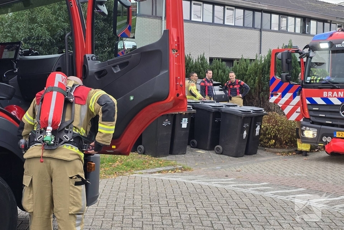 Woningbrand leidt tot grote inzet