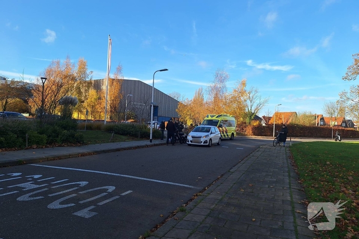Schade aan voorruit na ongeval met fatbike en auto
