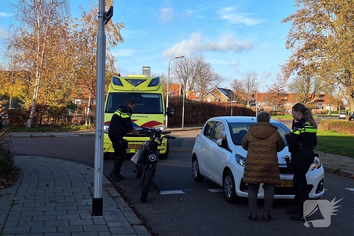 Schade aan voorruit na ongeval met fatbike en auto