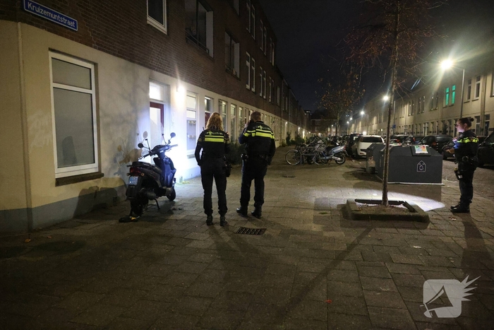 Explosie bij portiek mogelijk wraakactie