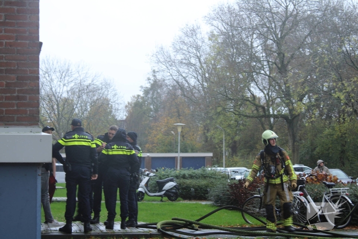 Twee arrestaties na woningbrand