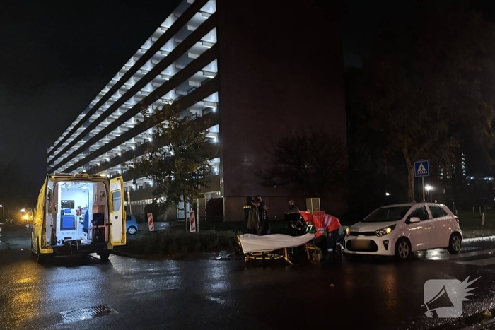 Voetgangster gewond bij aanrijding