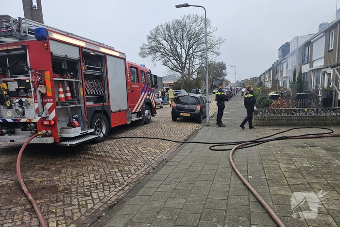 Woningen geventileerd na schuurbrand