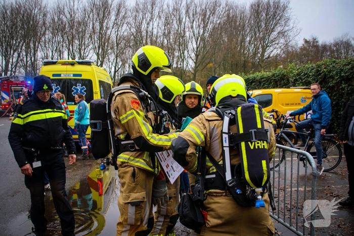 Grootschalige scenario bij finales van brandweerwedstrijden