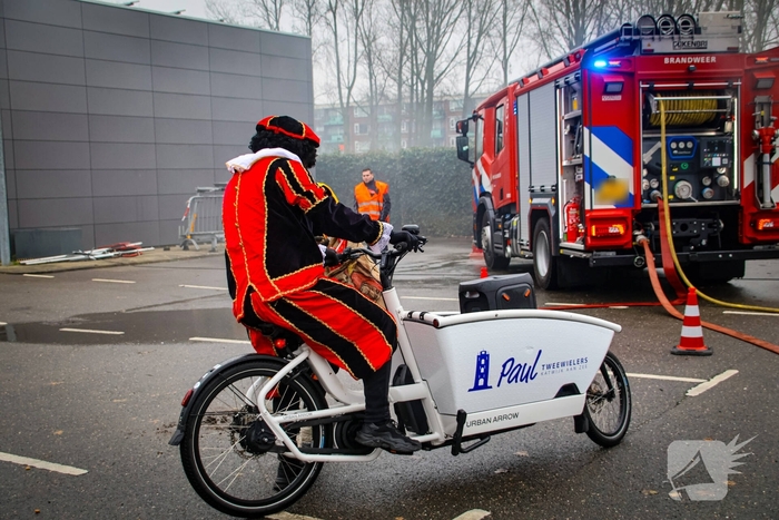 Grootschalige scenario bij finales van brandweerwedstrijden