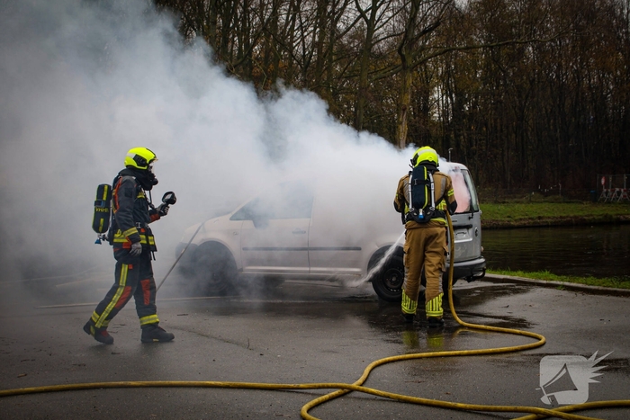 Grootschalige scenario bij finales van brandweerwedstrijden