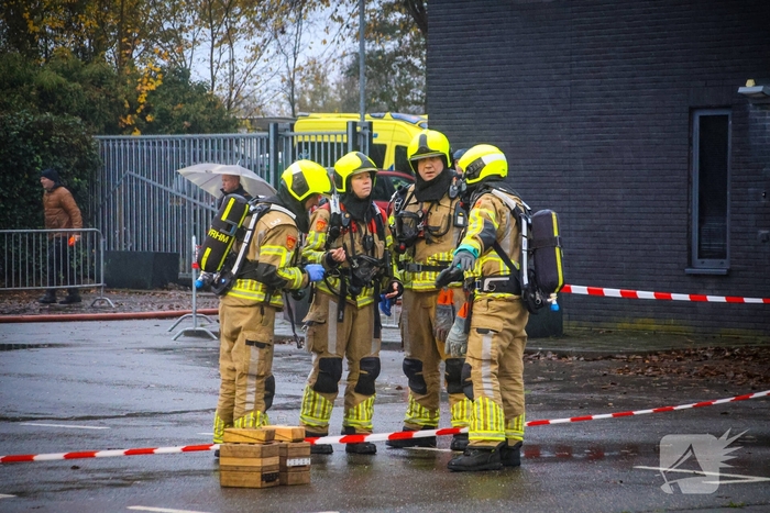 Grootschalige scenario bij finales van brandweerwedstrijden
