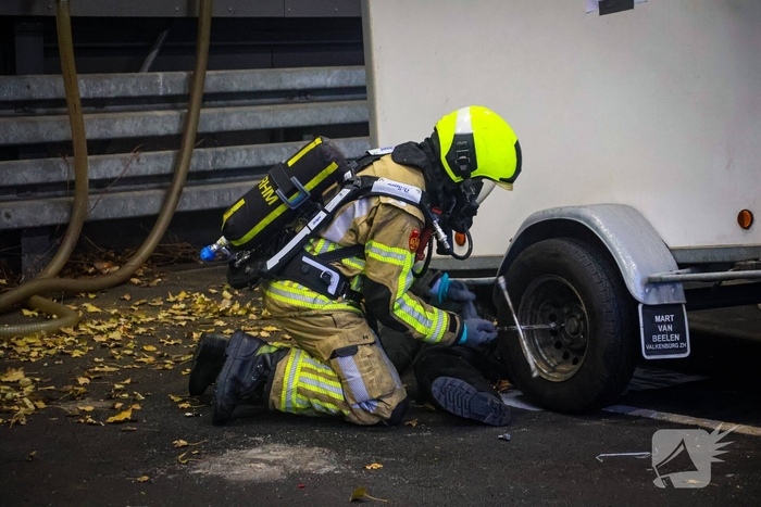 Grootschalige scenario bij finales van brandweerwedstrijden