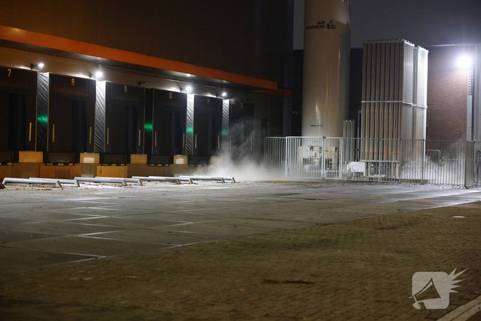 Lek in tank leidt tot brandweeractie