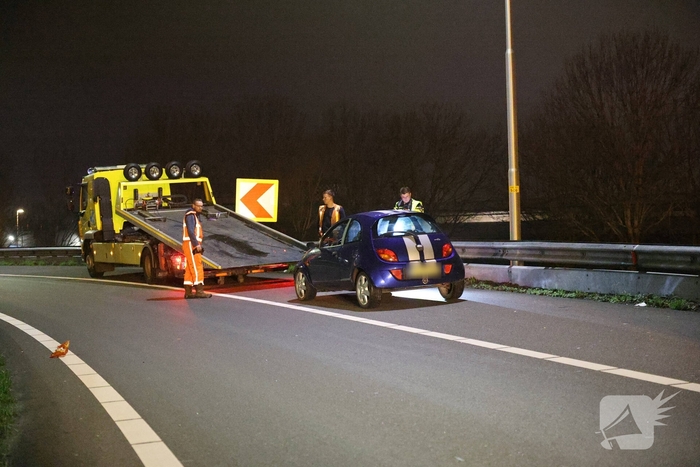 Man onder invloed betrokken bij eenzijdig ongeval