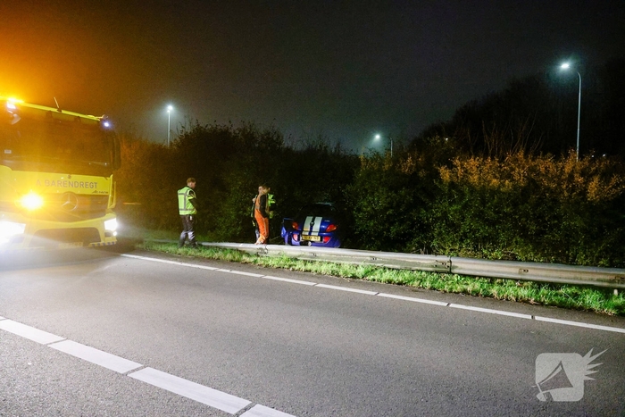 Man onder invloed betrokken bij eenzijdig ongeval