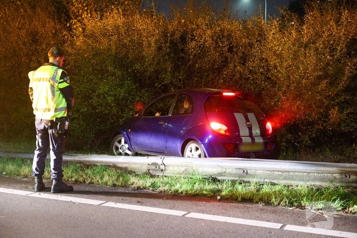 Man onder invloed betrokken bij eenzijdig ongeval