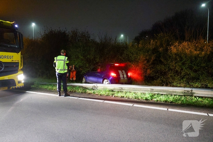 Man onder invloed betrokken bij eenzijdig ongeval