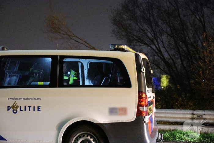 Man onder invloed betrokken bij eenzijdig ongeval
